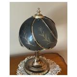 Small Untested vintage table lamp touch lamp