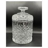 Vintage Biscuit Barrel small chip on lid