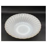 Anchor Hocking Fire King serving bowl Swirl