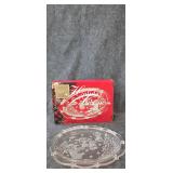 Mikasa sweet dish with box.