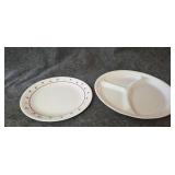 Two Correll dishes.