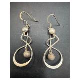 Sterling silver 925 dangle earrings