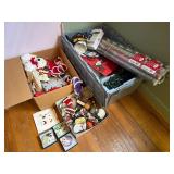 Ornaments & Christmas decor lights wrapping