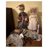 Vintage dolls & clothing