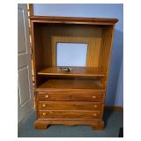 Entertainment armoire NO DOORS