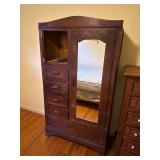 Poor condition vintage armoire PROJECT PC