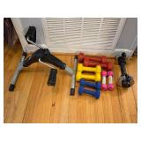 Pedal Exerciser & Weights