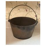 Vintage cast iron pot