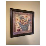 Mixed Flowers In A Basket home interiors style