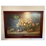 framed classical still life Print 41ï¿½x29.5ï¿½