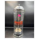 Coca-Cola straw dispenser