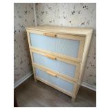 Flawed bottom drawer chest