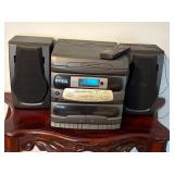 vintage 1998 Emerson compact shelf stereo system