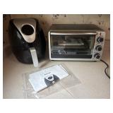 Emeril Lagasse air fryer & black & decker toaster