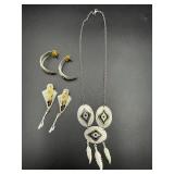 Montana Silversmith Necklace and Earrings Set