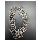 Sterling Silver Loop Bracelet