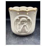 Lenox Angelic Visions prayer angel candle holder