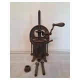 Antique Enterprise sausage stuffer