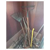 Lawn and garden tools axe and more