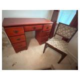 Vintage desk and chair