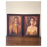 mid century reproduction prints Spanish