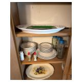 Vintage homer laughlin Turkey platter & more