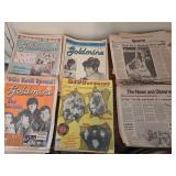 Vintage Goldmine cd's magazines and Newspapers