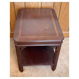 Vintage wooden end table