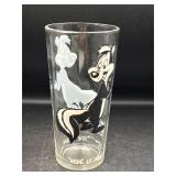 1973 Looney Tunes Pepï¿½ Le Pew glass Pepsi