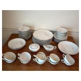 Fine China of Japan Platinum Wheat fine China