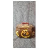 Wooden purse