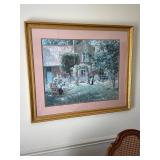 Print - Unpretentious Garden by Gari Melchers.