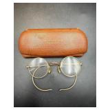 Vintage wire-rimmed spectacles 1/10 12k