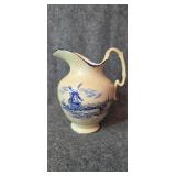 Windmill pitcher made in Alba China