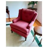 vintage accent armchair Tufted Backrest