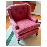 vintage accent armchair Tufted Backrest
