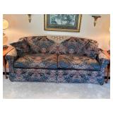 Vintage two cushion sofa