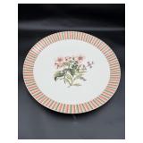 14.5ï¿½ Lenox Herbal Garden pattern platter