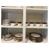 12 place settings Lenox Federal Grandeur dish set