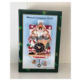 Musical Christmas clock