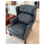 Vintage Hancock & Moore leather reclining chair