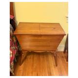 Vintage TELL CITY Dough Box End Table