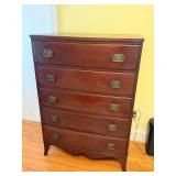 Vintage continental furniture tall chest
