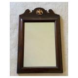 vintage Ethan Allen Chippendale style wall mirror