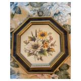vintage floral wall art print by Turner design