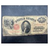 Series 1917 $1 Large US Legal Tender Note