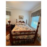 Vintage poster bed FULL SIZE