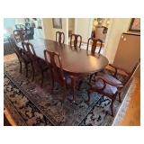 HENKEL HARRIS Solid Wild Black Cherry Dining Table