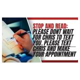 Pick up Appointments
