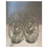 6 Pfaltzgraff Heirloom pattern tumblers